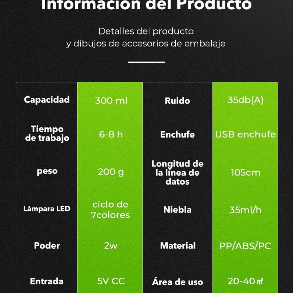 Wood grain household humidifier 5v colorful luminous Aroma Diffuser usb Humidifier 300ml car humidifier spot