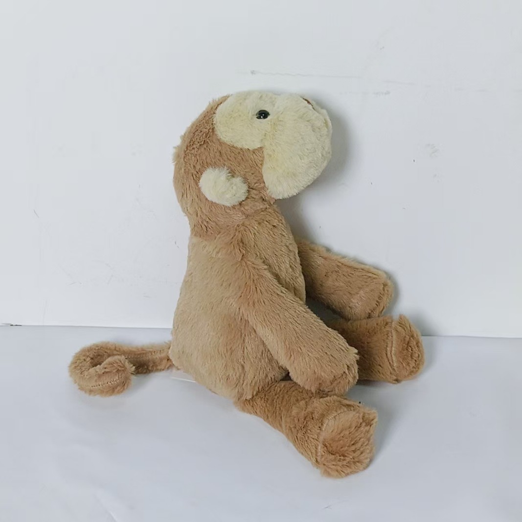 Cute Monkey Pillow Doll for Children to Hold and Sleep with Plush Toy Doll for Girls Large Comfort Doll Gift