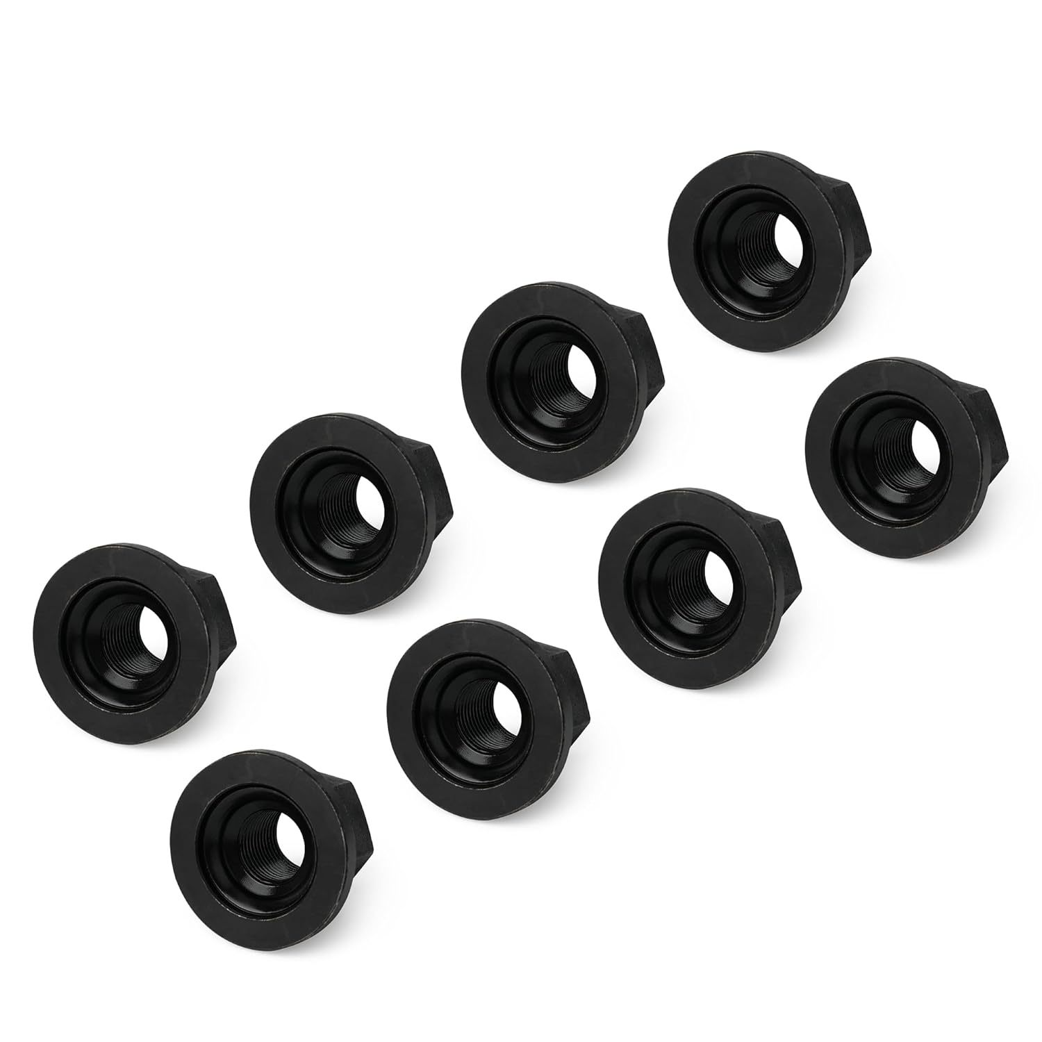 8Pcs Trailer Accessories Trailer Chassis Parts 5/8"-18 Trailer Hub Nuts