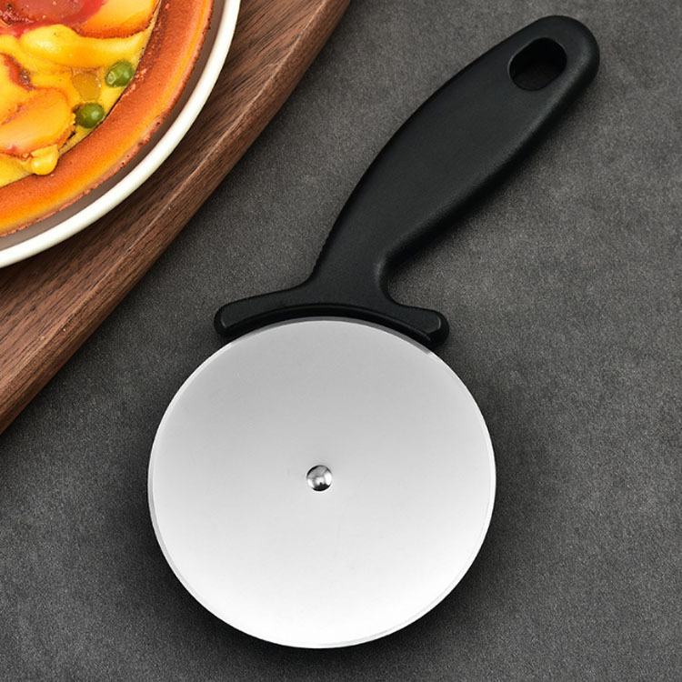 Thin-Handled Pizza Cutter with Plastic Handle, Pizza Roller Cutter, Pizza Cutting Tool, Pizza Knife, Pizza Slicer