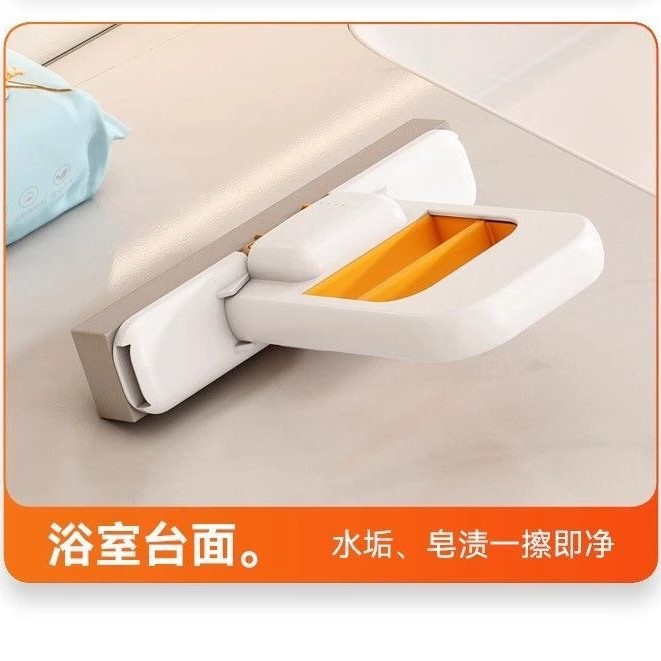 Kitchen Small Mop Handheld Lightweight Mini Mop Lazy Decontamination Artifact Desktop Small Mop Multi-Function