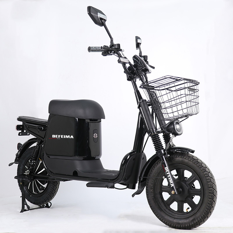 Wholesale Cross-Border Takeaway Meal Delivery Cargo Electric Vehicle Ultra-Long Endurance Two-Wheel Electric Assist Bicycle Source Factory
