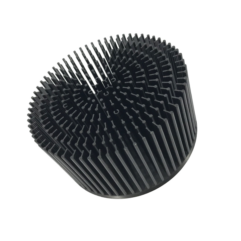 Диаметр 140 высота 70 супер мощный круглый холоднокованный радиатор алюминиевый профиль светодиодное освещение 60W холодный секционный радиатор