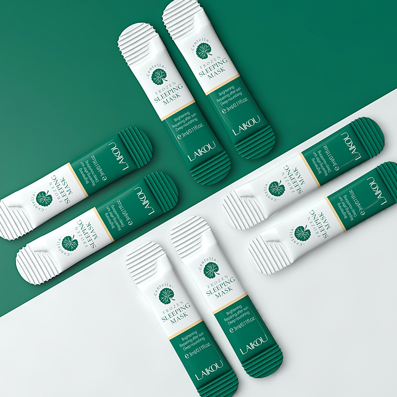 Cross-Border Laiko Centella Asiatica Jelly Mask 3Mlfacemask Mask Sheet No-Wash Sleep Mask Manufacturer Export Mask