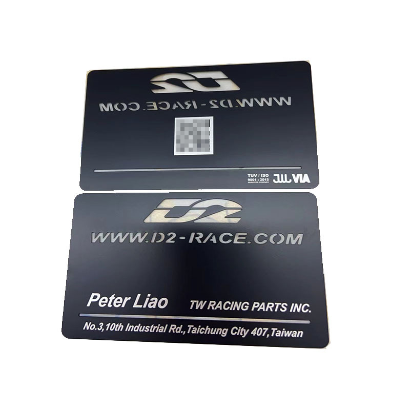 Manufacturer's Hotel Beauty Salon Elevator Vip Metal Business Card Membership Vip Kara Card Waterproof and Tear-Proof
