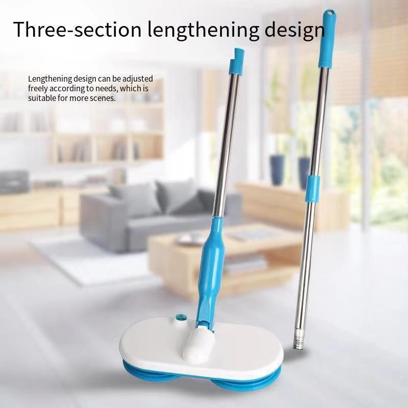 Cross-Border New Wireless Electric Mop for Home Use, Hand-Free Washing, Sweeping and Mopping All-In-One Machine, Fully Automatic Lazy Mop