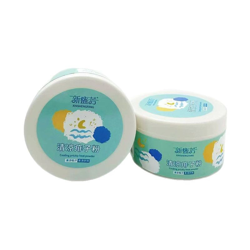 Manufacturer Wholesales Xinshengfang Cooling Prickly Heat Powder for Refreshing Skin, Large Quantity, Preferential Price