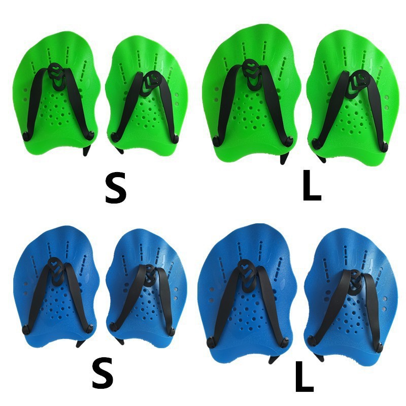 in stock Adult Children's Flipper Silicone Hand Stroke Palm Power-assisted Swimming Paddling Paddling Freestyle Stroke Arm-assisted Swimming Paddling Fin