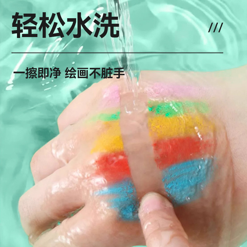 48 Color Heavy Color Oil Painting Stick Color Macaron Morandi Crayon White Soft Student Children's Painting Super Soft Oily