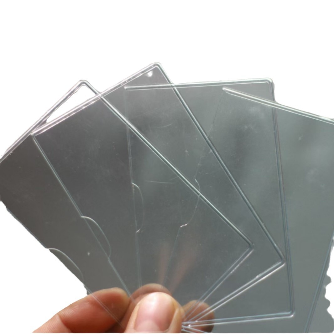 PVC Transparent ID Set Wholesale Business Card Social Security Card Protective Cover Student Bus Medical Card Waterproof Card Cover