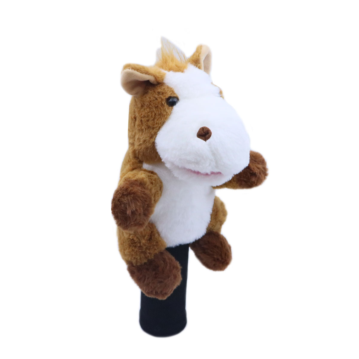 Golf Cart Cover Animal One Wooden Pole Cover Plush Protective Cover Golf Cartoon Supplies Universal Accessories