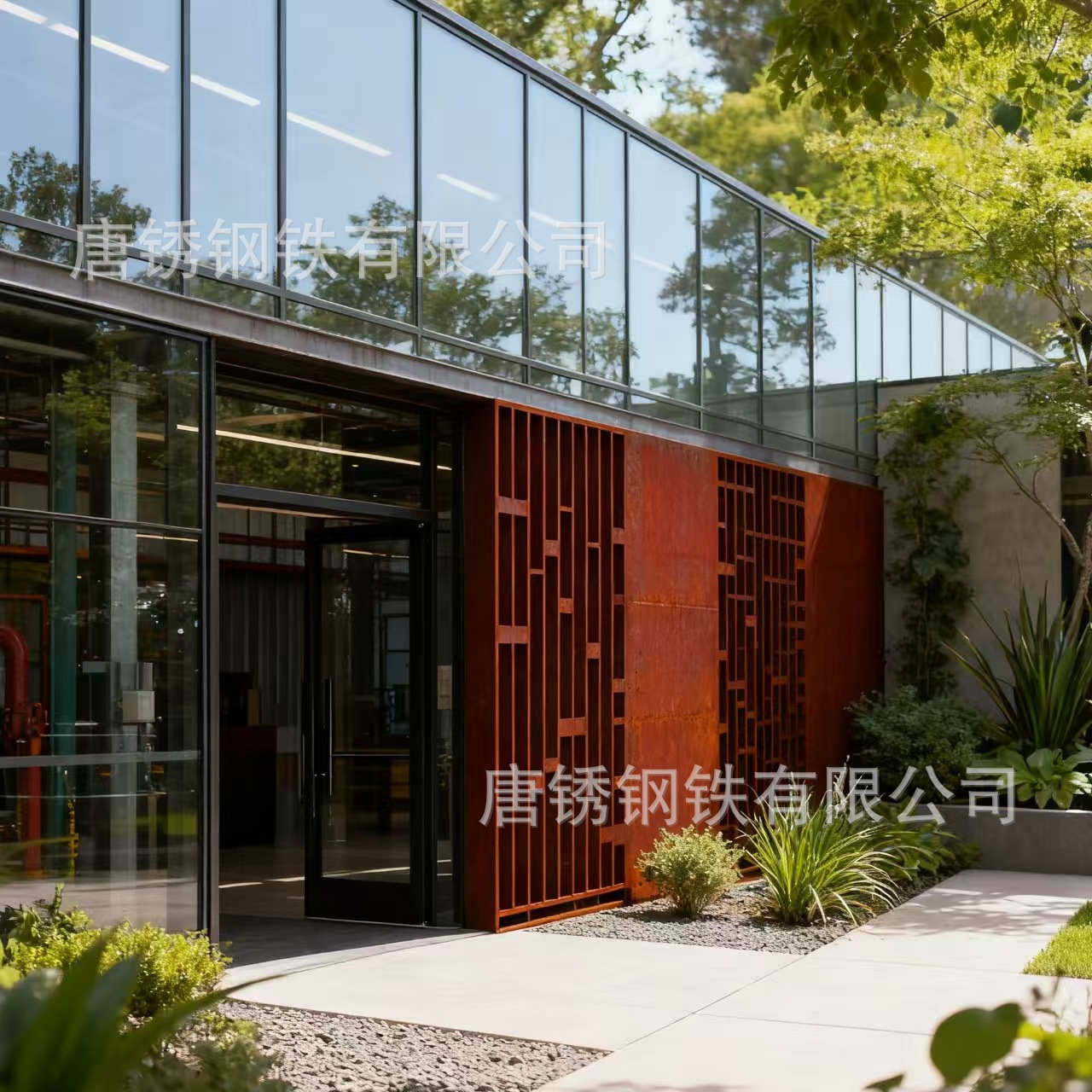 Customized Weather-Resistant Steel Screens in Stock, Processed According to Drawings, Weather-Resistant Steel Plate Cutting and Engraving, Rust Manufacturer, Available for Cross-Border Supply
