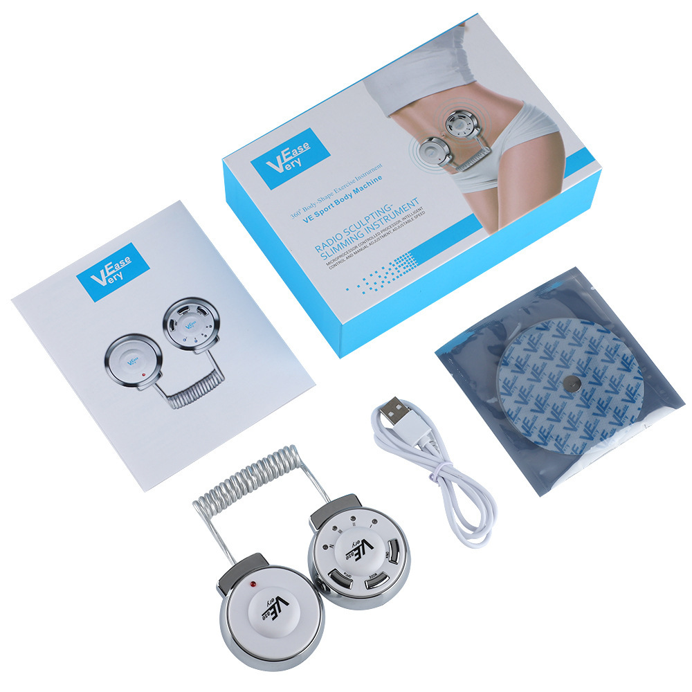 Прибор для красоты тела EMS, домашний массажер для живота и рук