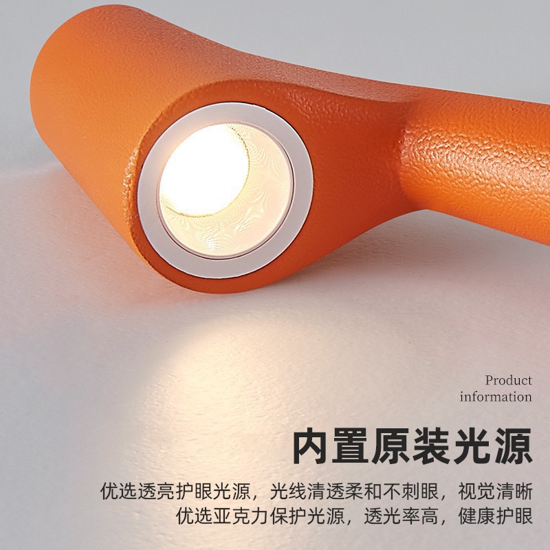 Cross-Border Amazon Popular Gaofu Shuai Table Lamp Decorative Table Lamp Atmosphere Lamp Art Decorative Bedroom Lamp 3-Color Light