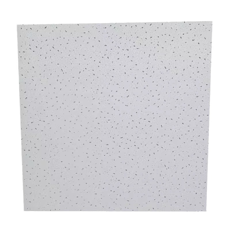 Self-Installed Ceiling Mineral Wool Board 600 Moisture-Proof and Heat-Insulating Black Mineral Wool Sound-Absorbing Board Office Ceiling Ceiling Material