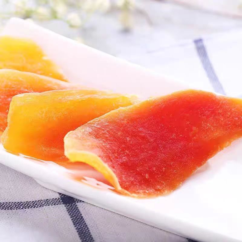 Bulk Red Heart Papaya Dried Fruit 5kg Pack Dried Fruit Preserves Dried Fruit Snacks Papaya Slices