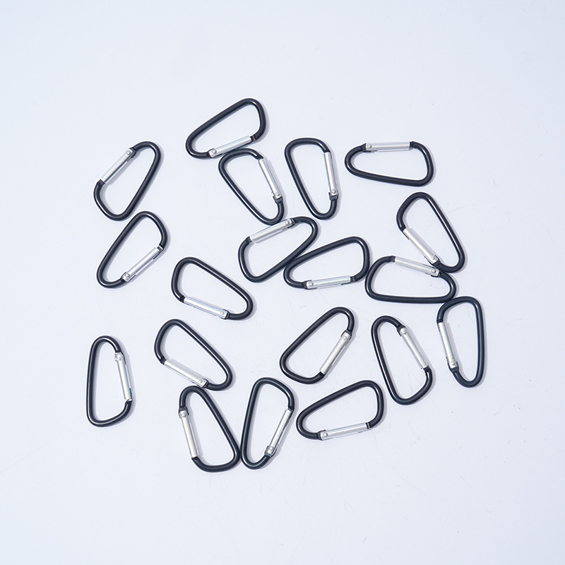 Карабин No. 5 D-образный алюминиевый сплав с быстросъемным механизмом для багажа и путешествий