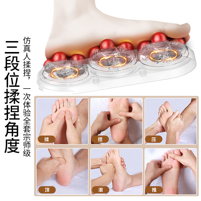 Luyao Electric Foot Bathtub Foot Bucket Household Automatic Heating Foot Washing Bucket Foot Bath Massage Constant Temperature Gift Gift