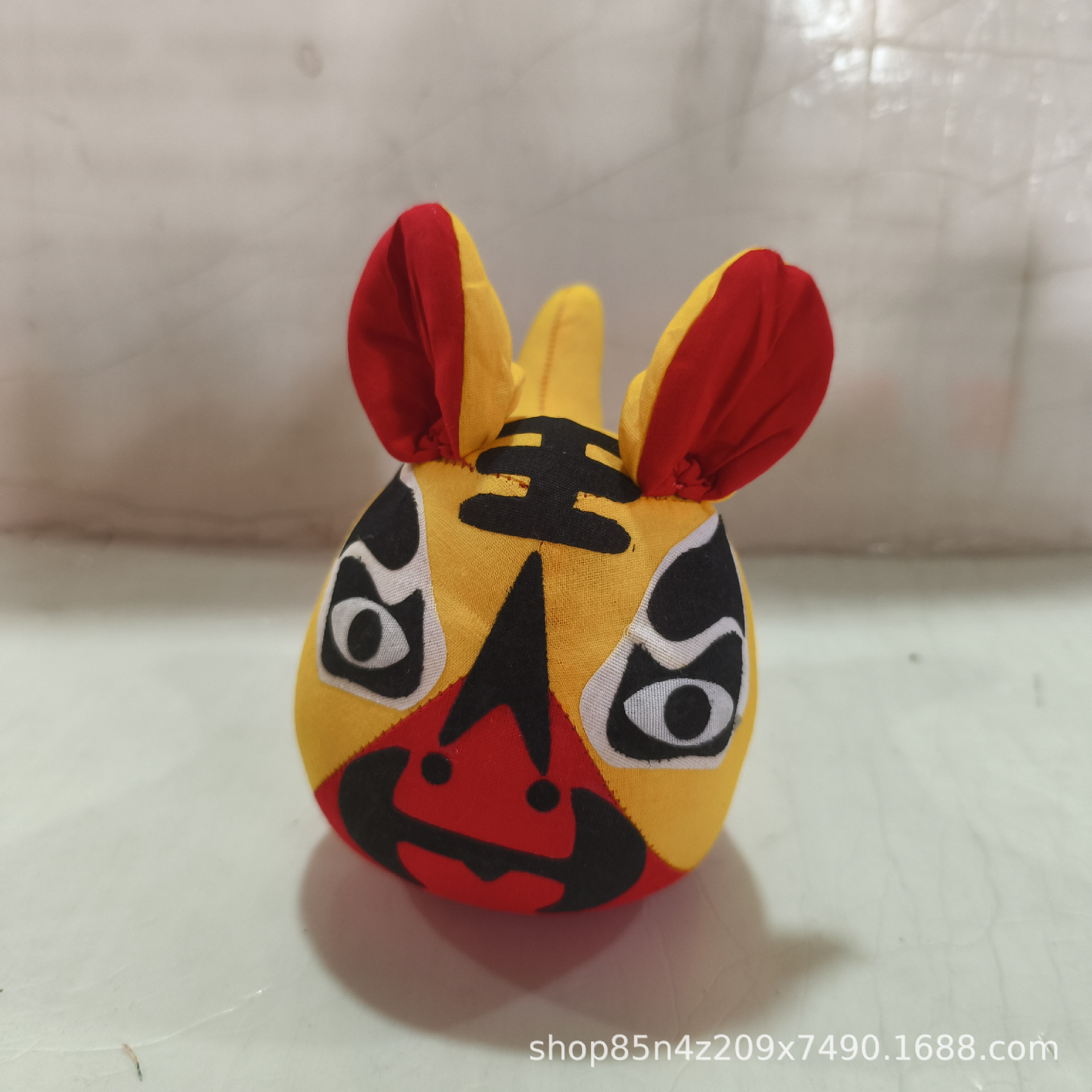 Cloth Tiger Folk Handmade Craft Cloth Tiger Chinese Style Folk Crafts Pendant Chinese Style Top Tiger