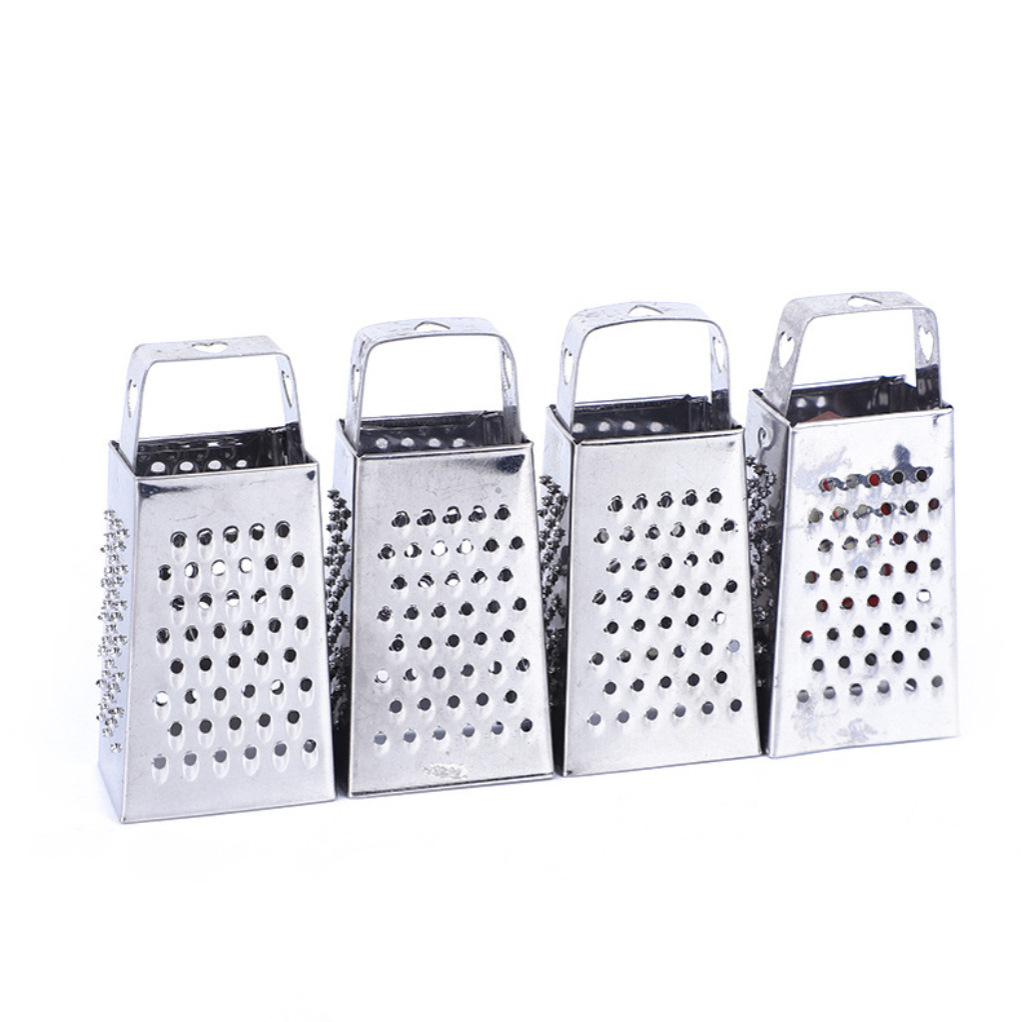 3.5-inch mini heart-shaped steel handle Planer mini stainless steel four-sided planer cheese cheese grater