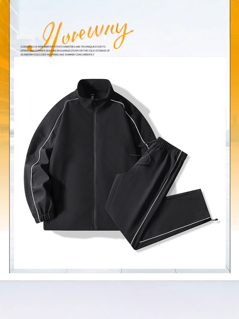 Can Be Shipped Printed Couple Suits for Men and Women in Autumn and Winter New Fashion Trend Casual Versatile Jacket Sports Suits