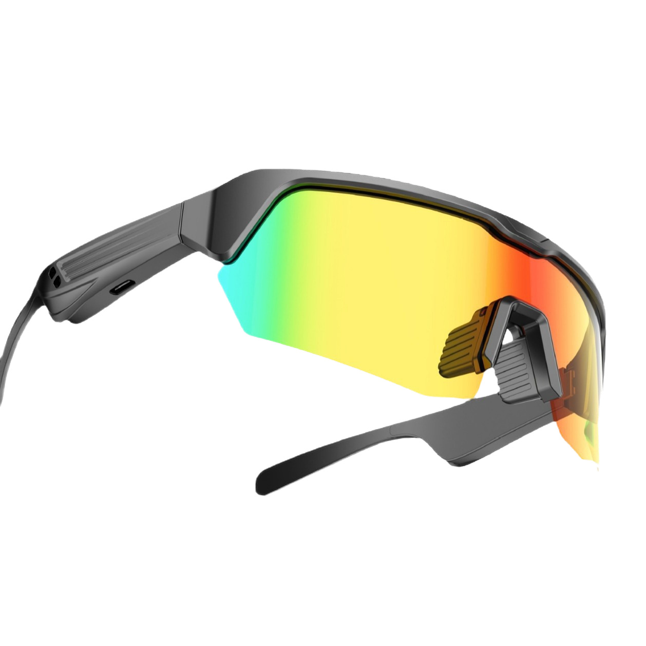 Cross-Border Smart Bluetooth Glasses Yj006 Outdoor Sports Windproof Sunglasses Fashionable Cycling Audio Call Sunglasses