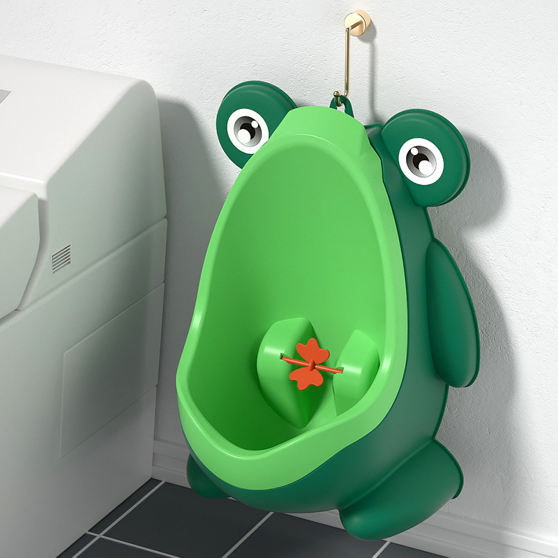 Cartoon Frog Boy Urinal Baby Wall-Mounted Urinal Boy Portable Urinal Urinal Child Urinal
