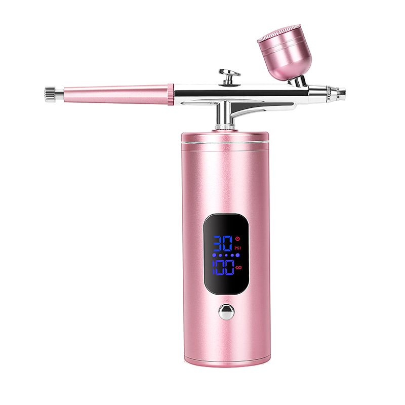 Cross-Border Display Oxygen Injection Meter High-Pressure Nano Hydration Spray Essence Introduction Handheld Household Spray Beauty Instrument
