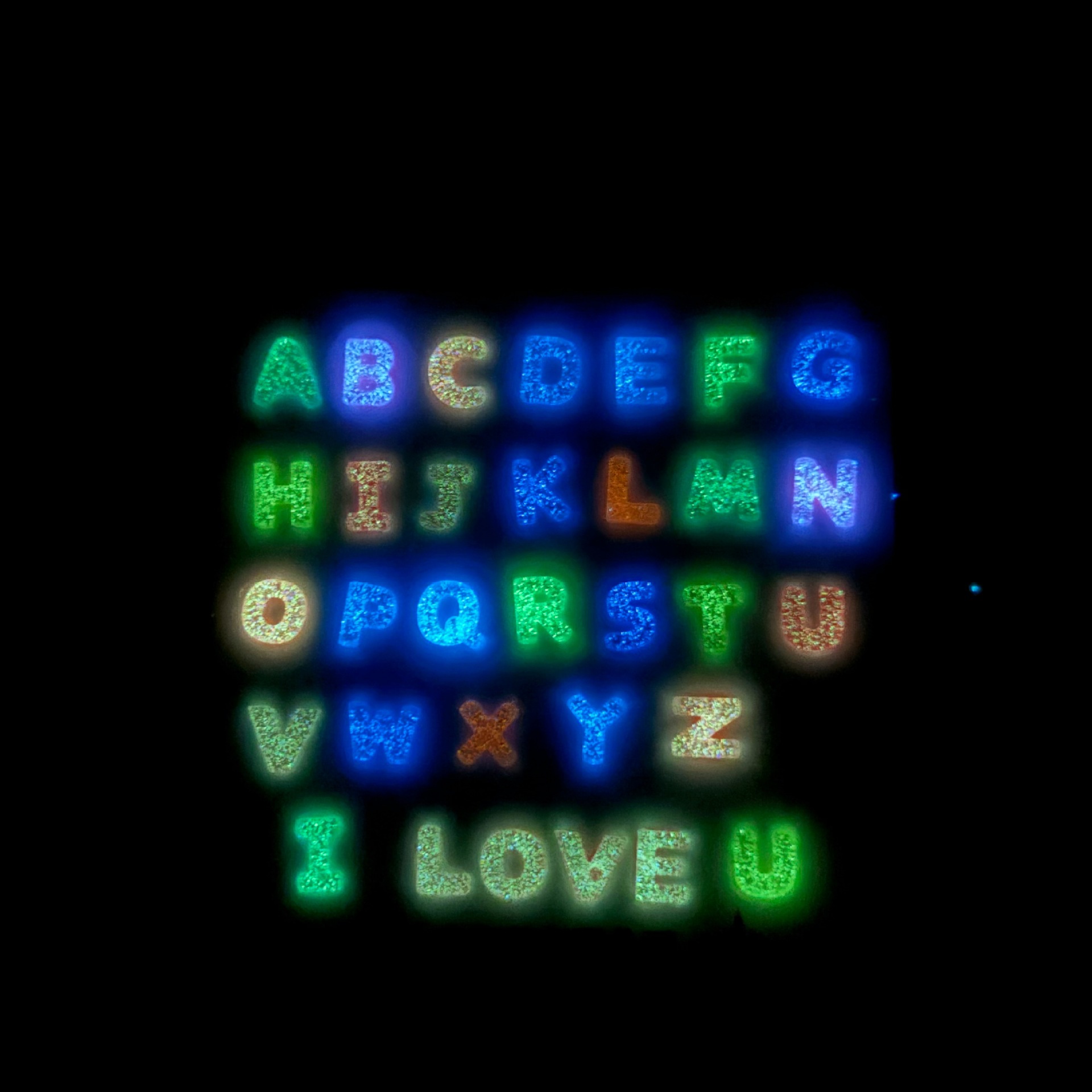 Resin Manicure Accessories 26 Letters Can Be Combined in Any Combination DIY Factory Direct Hair Wearable Nail Finger Nail Diamond Jewelry