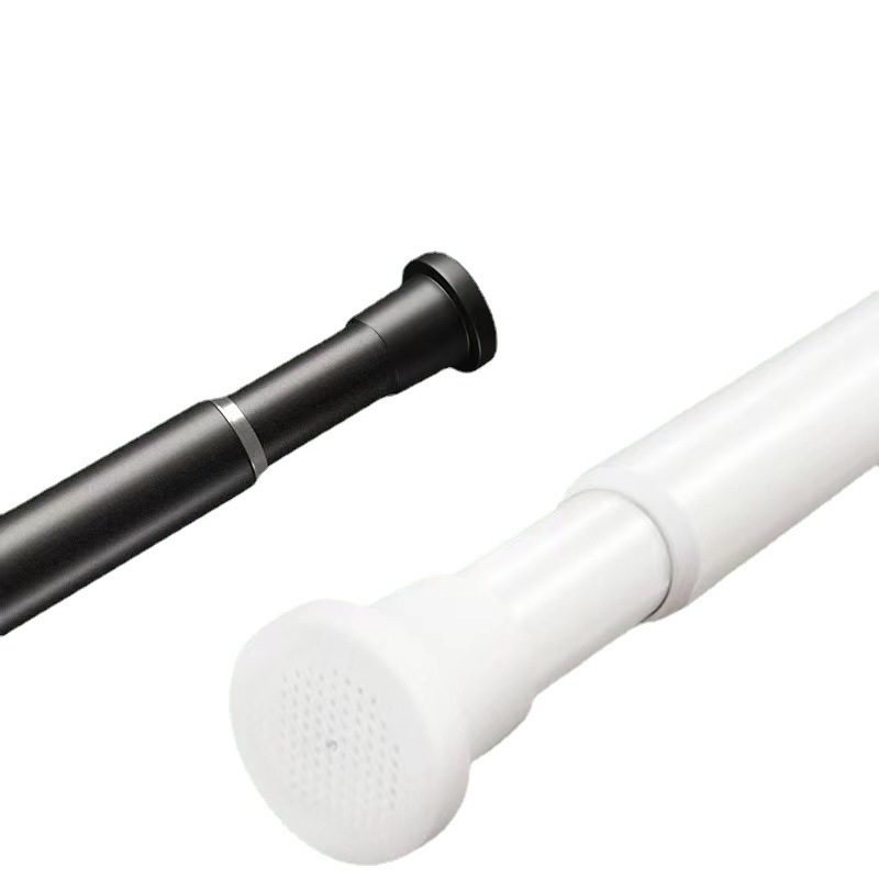 Manufacturers in stock telescopic pole non-perforated clothes pole retractable shower curtain pole bathroom pole clothes pole