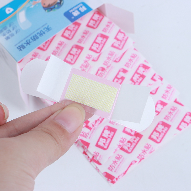 60 pieces of band-aid waterproof breathable transparent hemostatic children's wound worry-free patch bathing swimming state brand band-aid