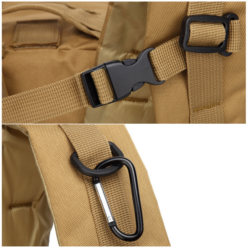 36-55L Multifunctional Tactical Backpack Large Capacity Outdoor Mountaineering Travel Bag Molle Camouflage Combination Backpack