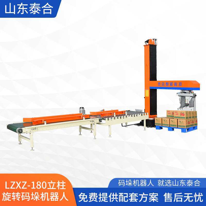 Fully Automatic Coding Machine Factory Carton Handling Artifact Boxing Machine Industrial Packaging Assembly Line Removal Coding Machine