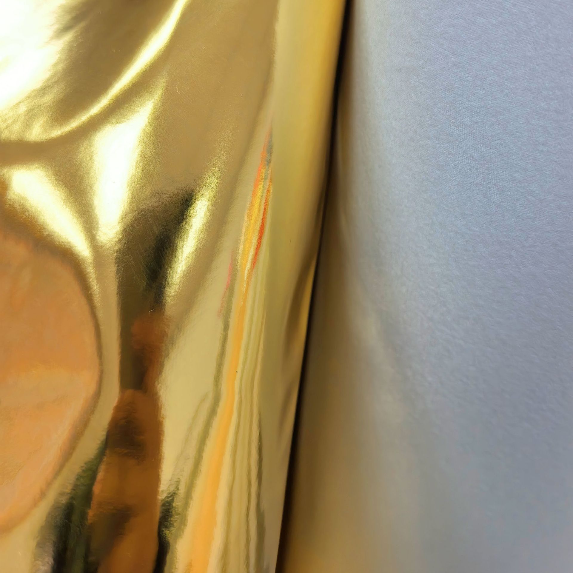 Металлическая лазерная зеркальная отражающая PU кожа, сумки и рюкзаки, цветное глянцевое зеркало, декоративная ткань для обуви