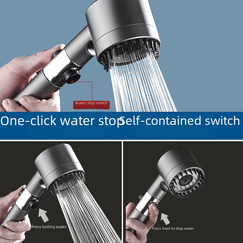 Wear spray shower head shower set wholesale pressurized shower home Bath handheld shower head bracket