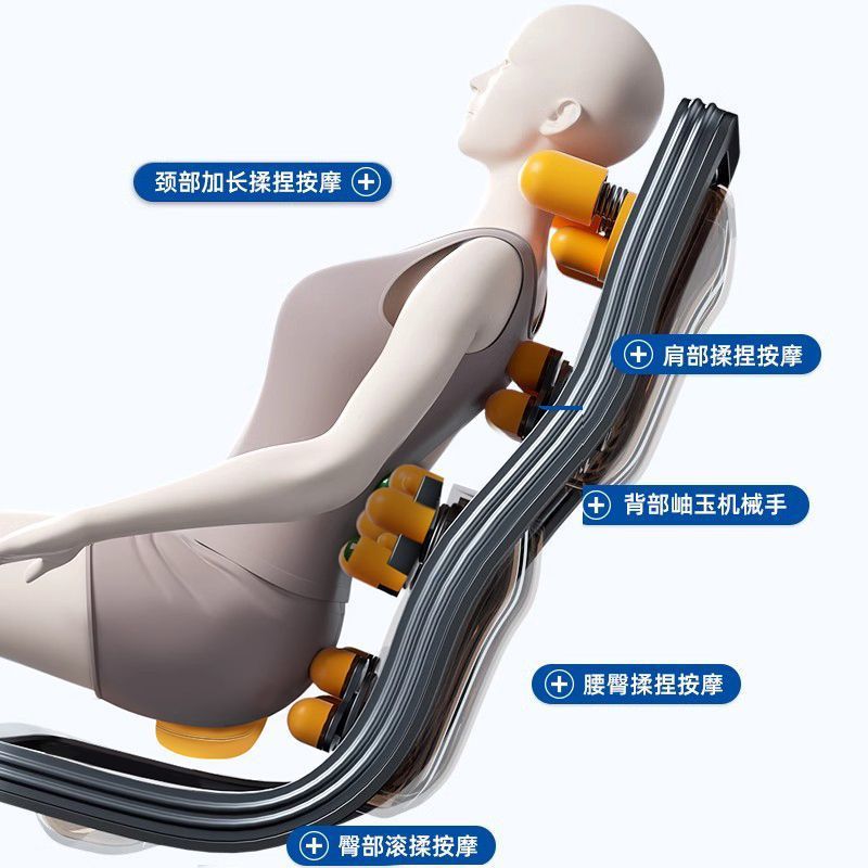 Massage Chair Full Body Fully Automatic Luxury Space Capsule Home Folding Multifunctional Kneading High-End Sofa Chair