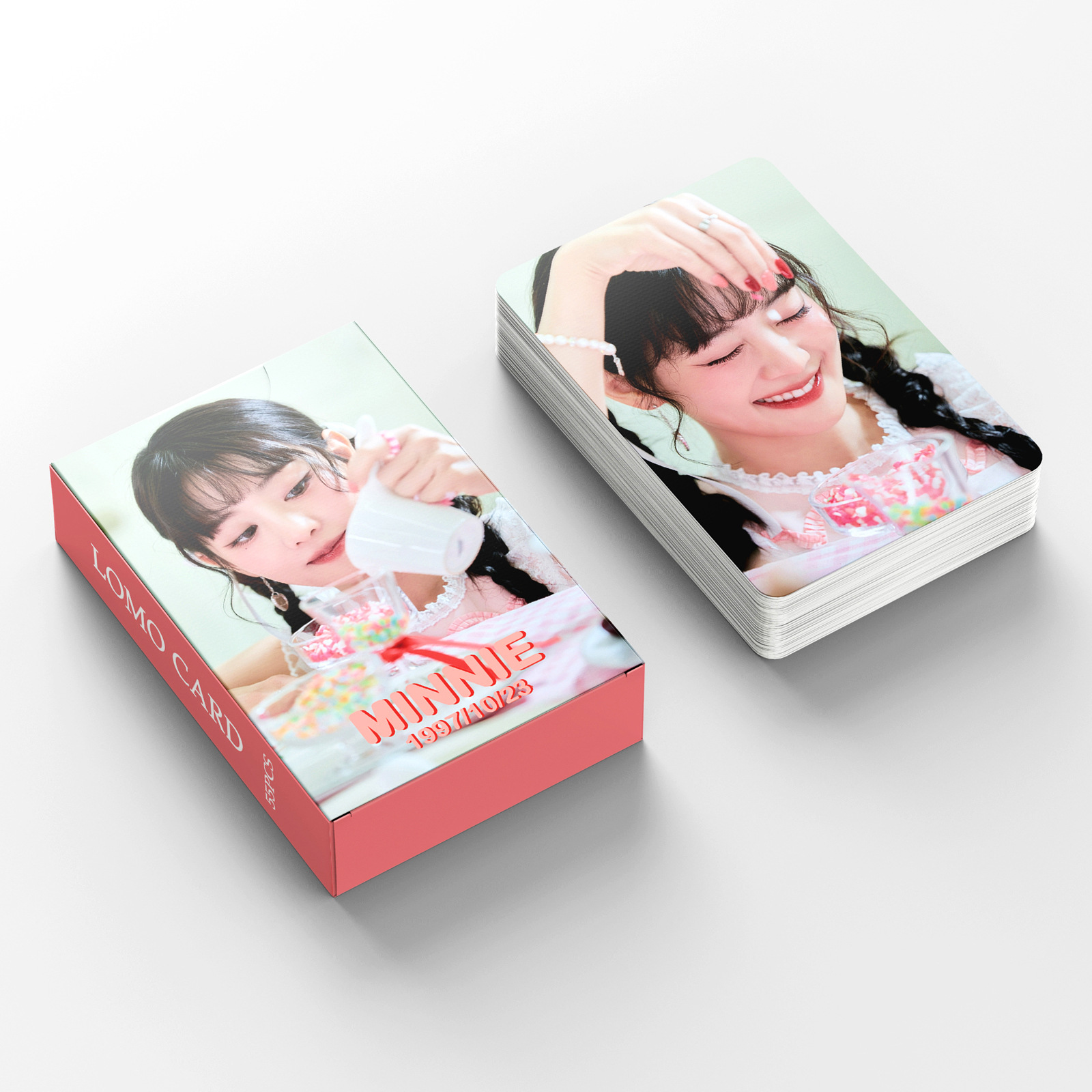 В наличии 55 карточек GIDLE MINNIE, открытки с поздравлениями 2025