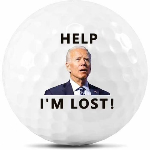 Customized Cross-Border Hot-Selling Golf Golf Two-Layer Ball Can Be Printed with Various Pictures and Multi-Color Logo Text