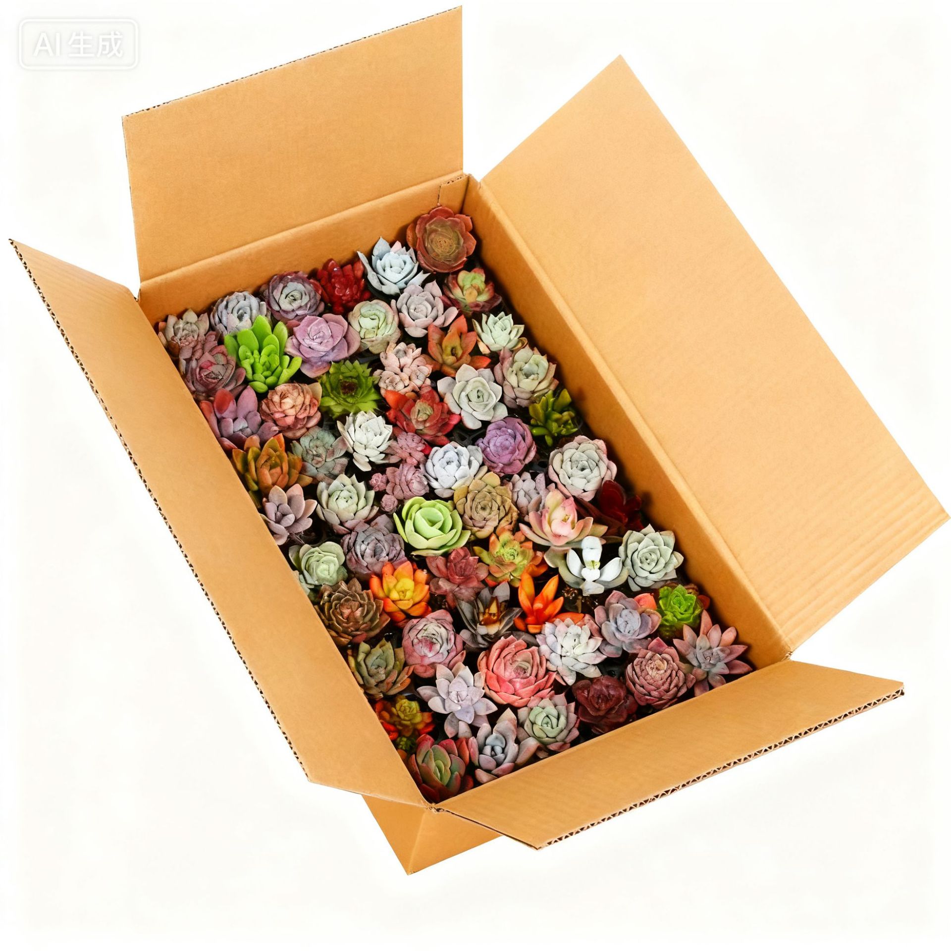 1 Warehouse Wholesale of Succulents, Whole Boxes of Cut-Off Succulent Seedlings, Plug Seedlings, Succulent Green Plants, Potted Plants, Children's Plant Blind Boxes