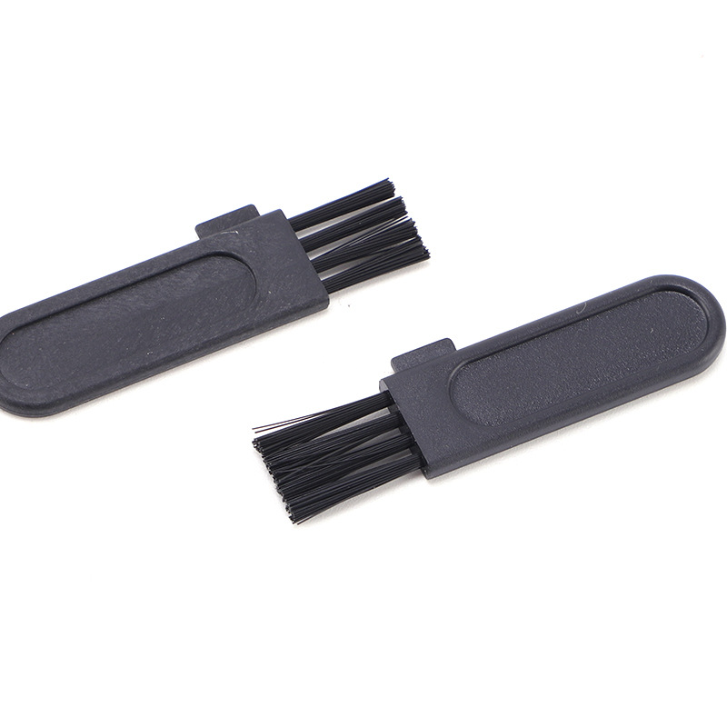 Source Factory Keyboard Small Bristle Brush Dust Removal Brush Head Small Appliance Cleaning Brush Hard and Soft Bristle Wholesale