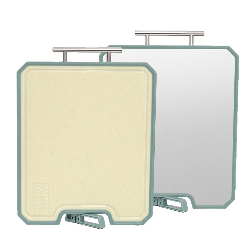304 Stainless Steel Antibacterial Cutting Board Food Grade Whetstone Cutting Board Home Kitchen Cutting Board Plastic Chopping Board Wholesale
