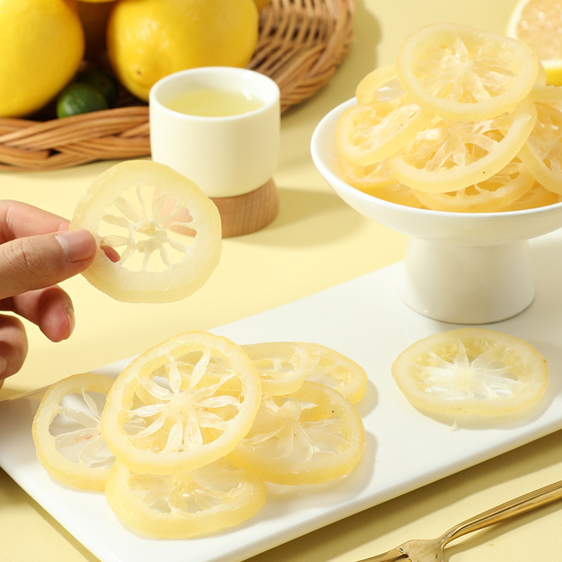 Weiziyuan Instant Lemon slices Soak in water Lemon tea Dried eating preserved lemon fruit candied fruit drinks Office snacks