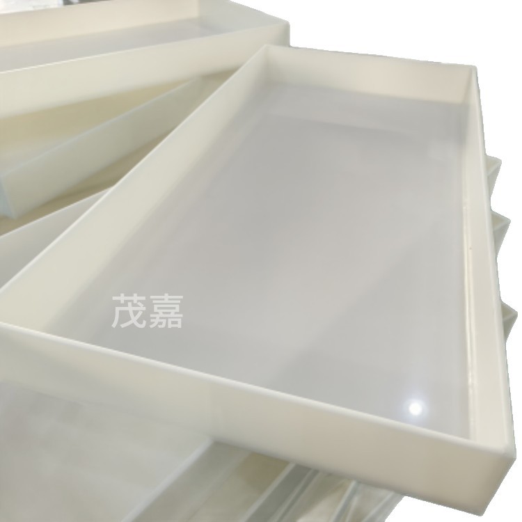 Manufacturer Processing Pp Acid Washing Tank Pph Sedimentation Tank Welding Process Leak-Proof and Oil-Proof Water Tray