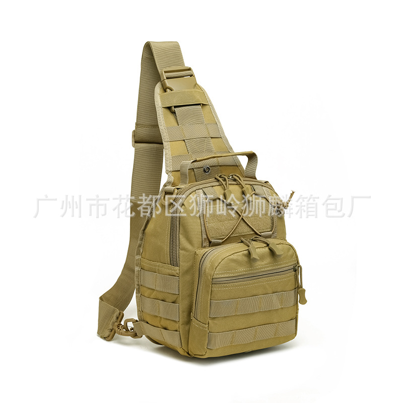 Legs Military Fan Outdoor Camouflage Bag Multi-Functional Outdoor Cycling Slingshot Bag Men's Chest Bag Waterproof Tactical Chest Bag