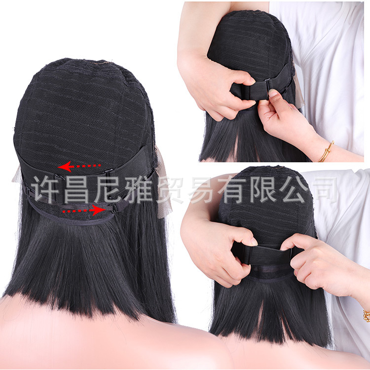Amazon AliExpress wig hair strap headgear adjustment elastic band 2.5 3 3.5cm underwear adjustment buckle
