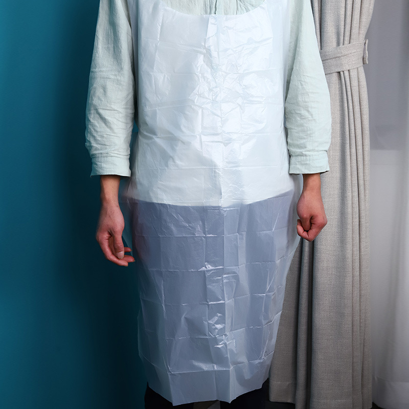 Disposable Apron Individual Packaging Thickened Disposable Apron Lobster Hot Pot Waterproof Antifouling Apron Disposable