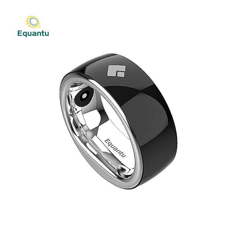 Умное кольцо Equantu QB708 с подсчетом, гелевое смола, Bluetooth, будильник, компас