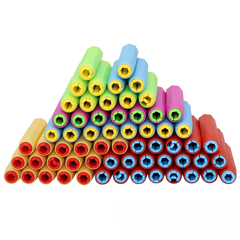 Factory wholesale plastic chalk set color dustproof chalk set children teacher guard chalk clip drawing board accessories