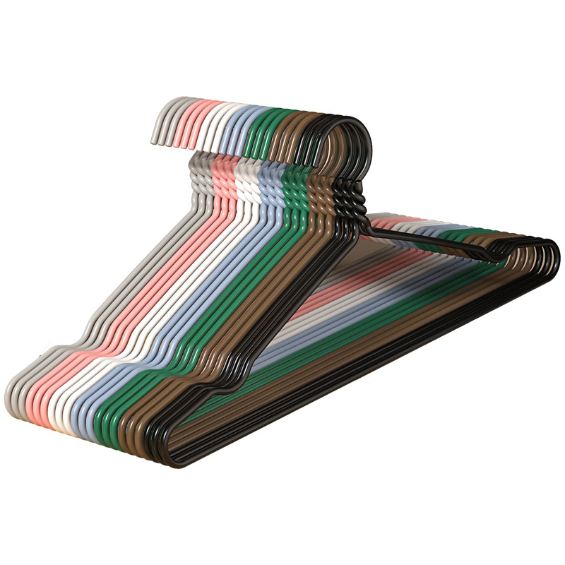 Thickened and Enlarged Clothes Hanger for Home Use, Traceless Clothes Support, Clothes Drying Rack, Kidsren's Clothes Hanging Rack, Dormitory Use for Students