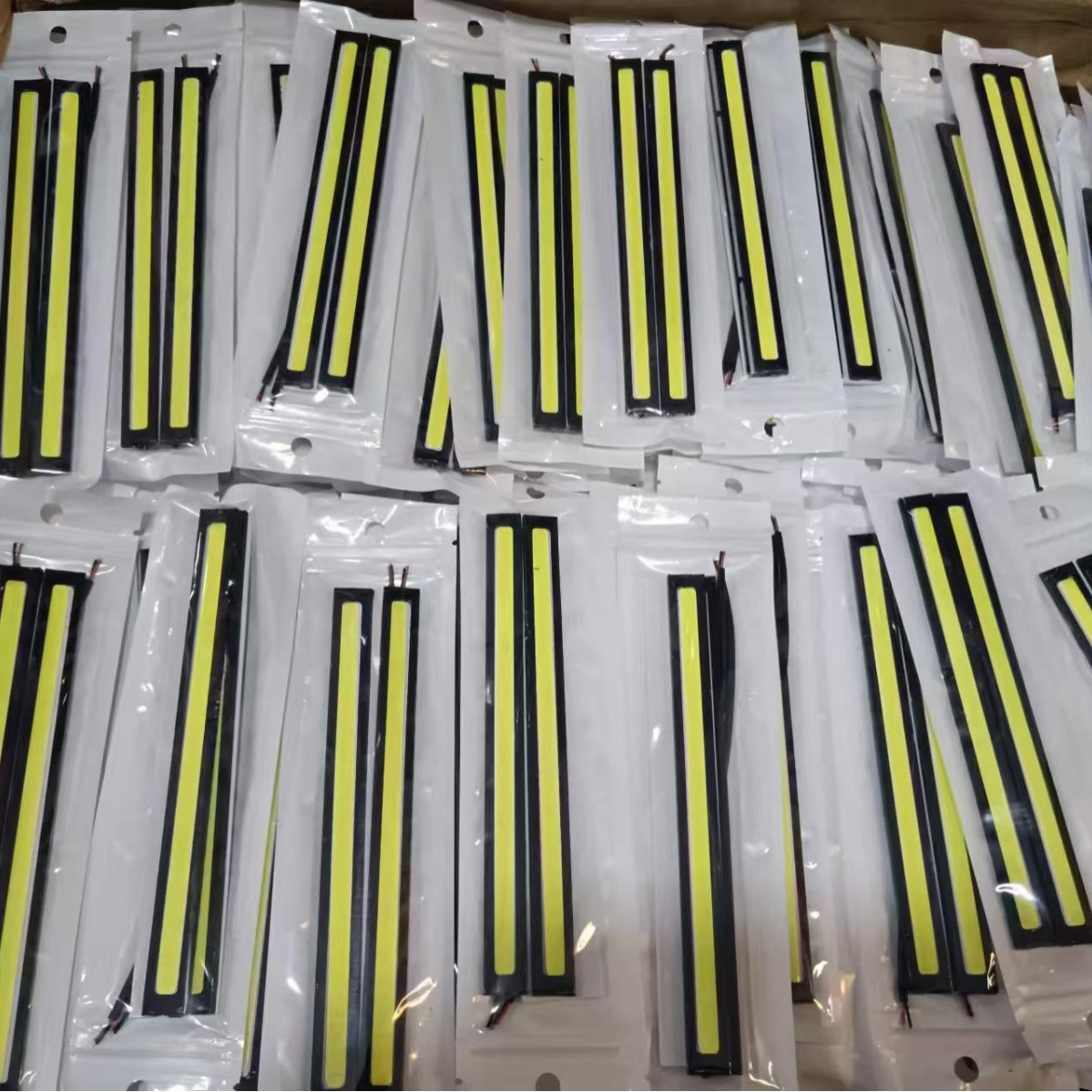 17cm COB daytime running lights car LED daytime lights 14cm bright pp bag box multi-color optional